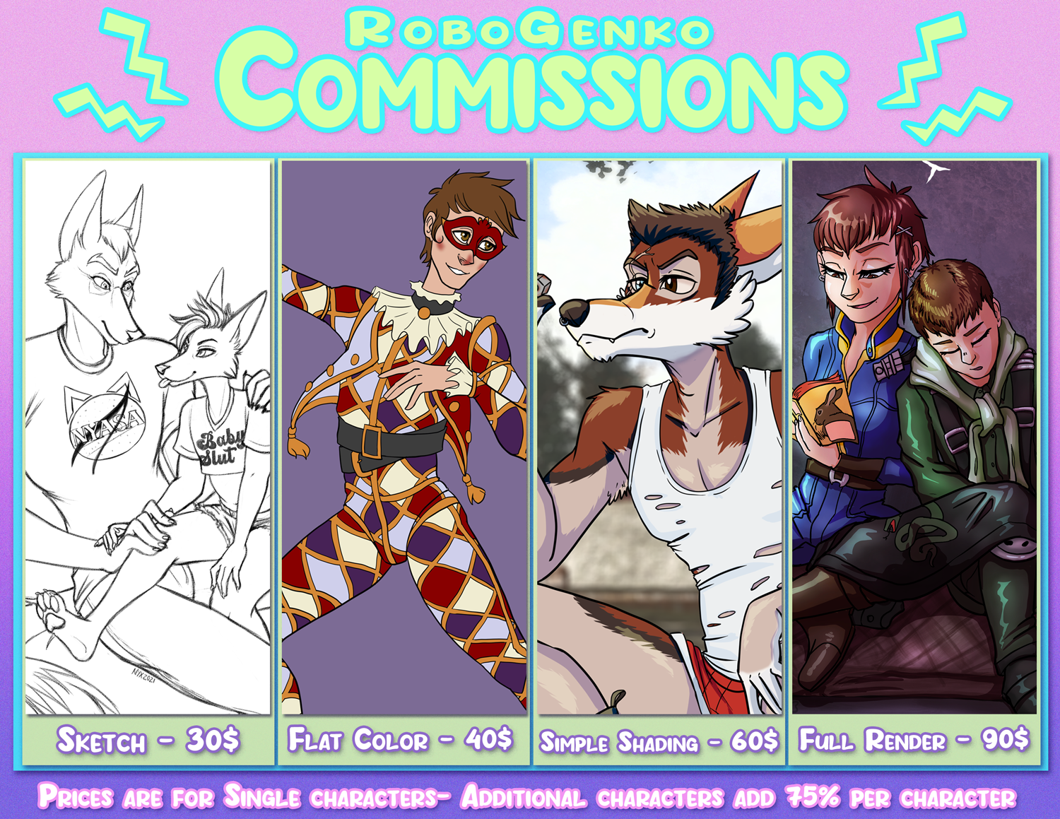 commission banner